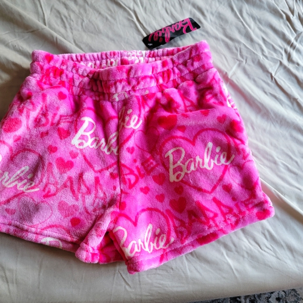 Barbie soft fleece shorts